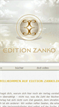 Mobile Screenshot of edition-zanko.de